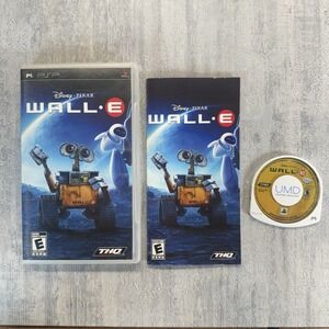 Wall-E PSP 2008 Playstation Portable Disney Pixar Complete with Manual CIB